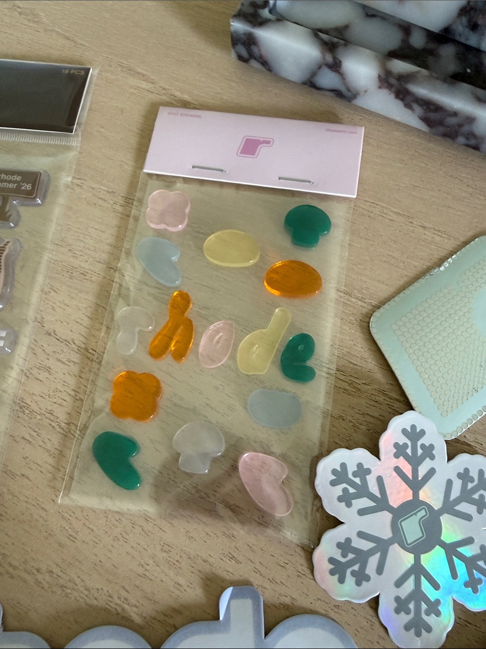 RHODE magnetic lipgloss case with free stickers - Picture 8 of 9